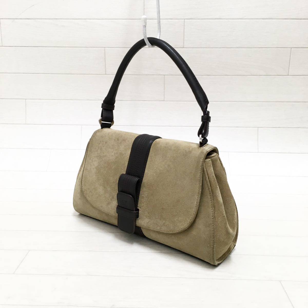 ☆良品・シリアル付☆ロエベ LOEWE スエード ヴィンテージ ハンドバッグ
