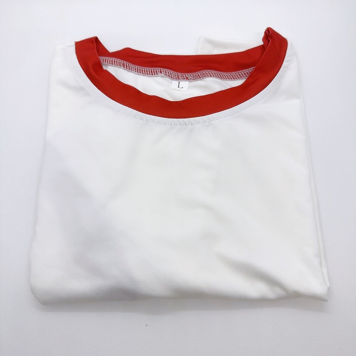 【残りわずか】カットソー 半袖 スタンドカラー シンプル クロップド丈 Tシャツ ホワイト 可愛い 無地 ワンポイント 夏 サマーTシャツ 