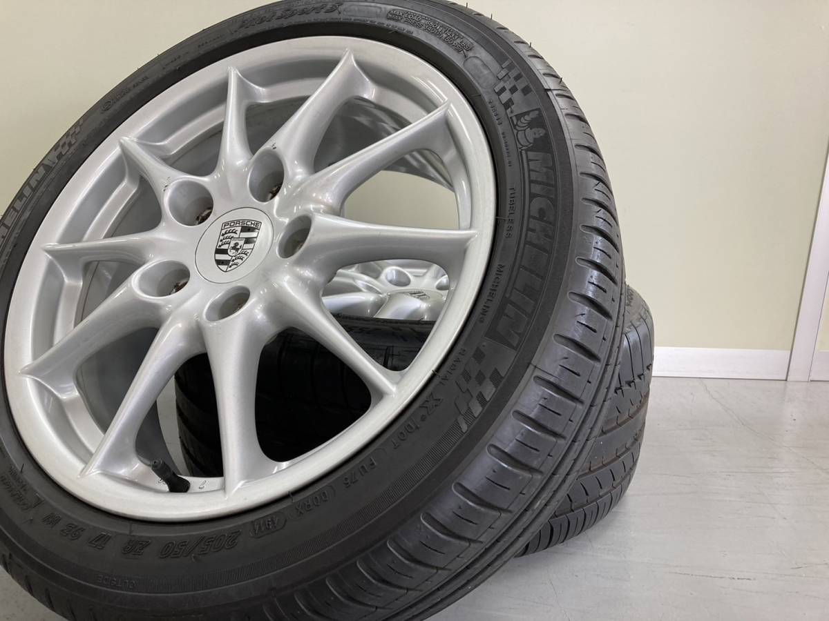 ポルシェ 純正 17インチ ミシュラン 4本セット☆205/50R17 ☆255/40R17