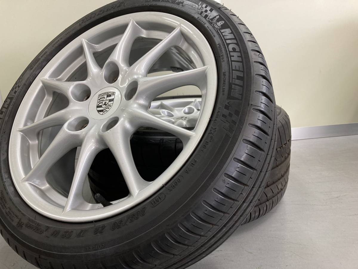 ポルシェ 純正 17インチ ミシュラン 4本セット☆205/50R17 ☆255/40R17