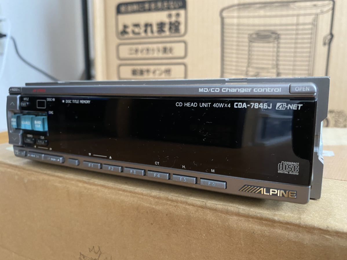 beautiful goods Alpine cda 7846j cd deck that time thing beautiful goods Alpine cda 7846j cd deck that time thing