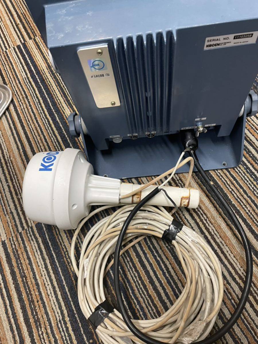 光電製作所 KODEN GTD-111 GPSプロッター メーカーOH済 光電製作所 KODEN GTD-111 GPSプロッター メーカーOH済