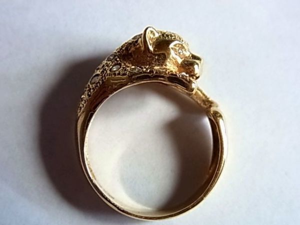 素晴らしい Yahoo!オークション - リング 美品ダイヤモンドK18金ゴールド ゴールド