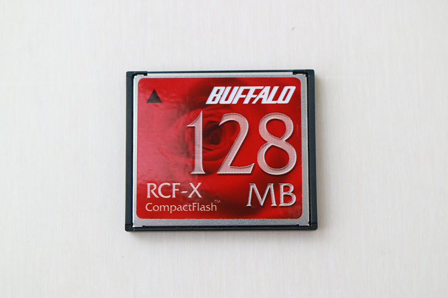 ＜ メルコ バッファロー ＞ BUFFALO RCF-X CompactFlash 128MB ＜ コンパクトフラッシュ 128MB 送料込み ＞_画像1