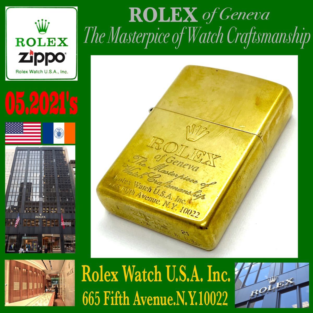 最高級のスーパー ロレックス Rolex ☆ 2021's ZIPPO U.S.A.Inc.販促