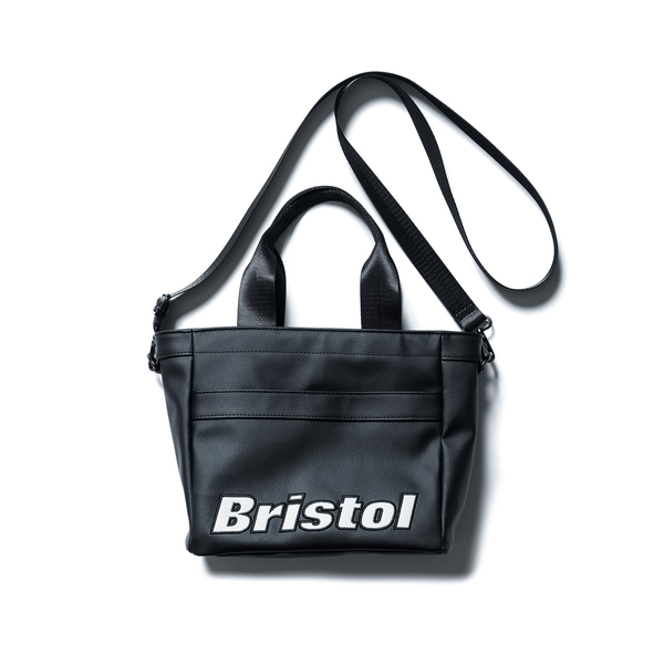 完品!! 送料無料 FCRB 22SS SMALL TOTE BAG F.C.Real Bristol SOPHNET. スモール トートバッグ ゴルフ シンセティックレザー 新品_画像1