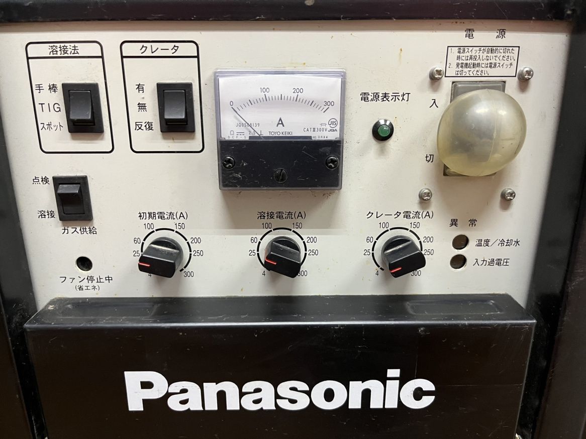 ▽ パナソニック Panasonic YC-300TR6 インバーター制御 直流TIG溶接機