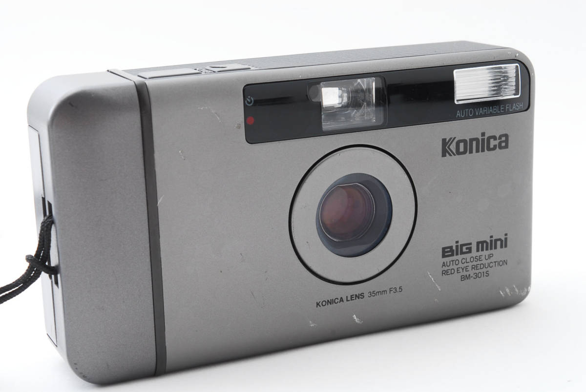 Konica BIG mini 301-S コニカ ビッグミニ コンパクトフィルムカメラ #1499_画像3