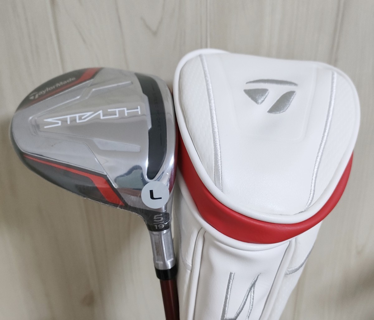 レディース】未使用 ステルス 5W 純正カーボン L ヘッドカバー レディース】未使用 ステルス 5W 純正カーボン L ヘッドカバー