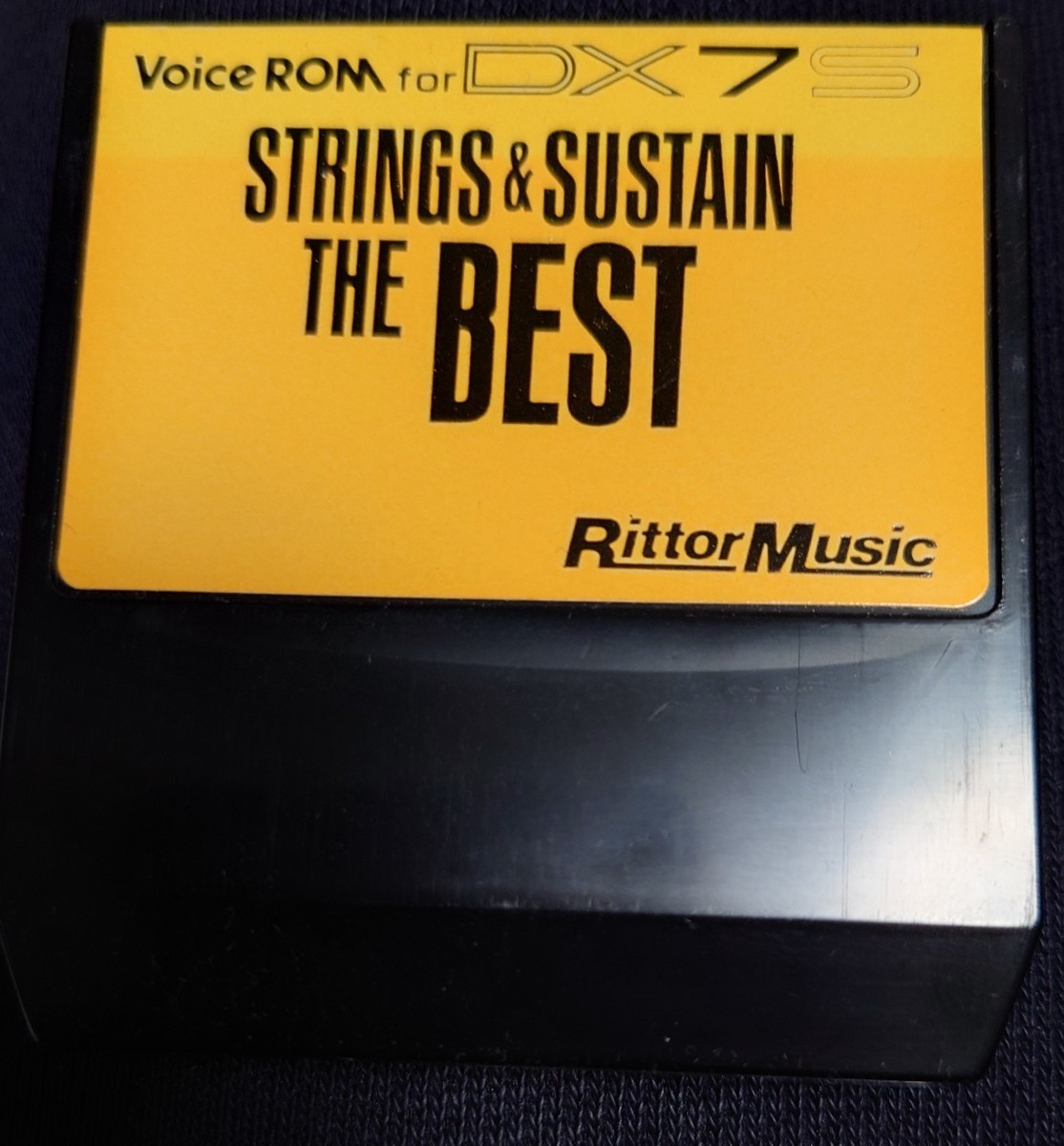 YAMAHA DX7S用 VoiceROM STRINGS&SUSTAIN THE BEST_画像1
