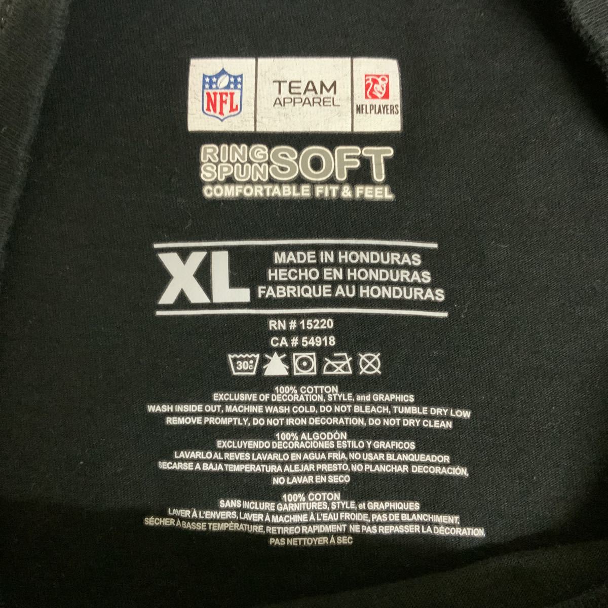 NFL TEAM APPAREL RAIDERSレイダースTシャツ20McFADDEN古着 NFL TEAM APPAREL RAIDERSレイダースTシャツ20McFADDEN古着