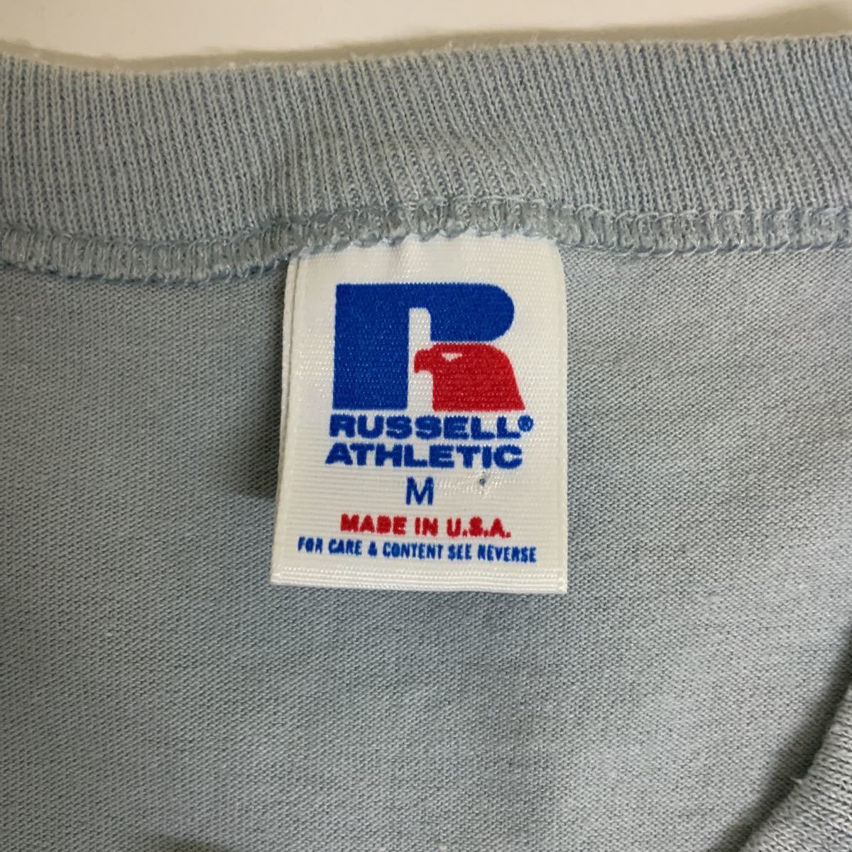 80s90sラッセルアスレティックRUSSELL ATHLETIC 半袖Tシャツ古着アメリカ製USA製メンズＭ