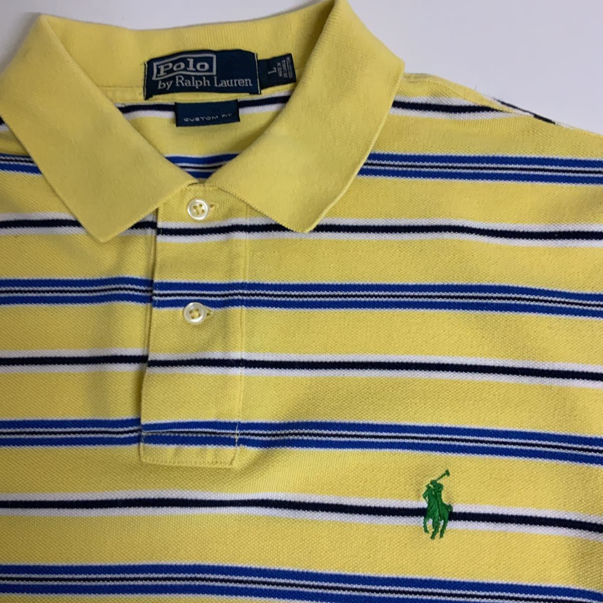 Polo by Ralph Lauren ポロバイラルフローレン　半袖ポロシャツメンズL古着