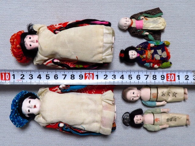 日本人形いろいろまとめて 芳月作など 和人形 時代 アンティーク_画像10