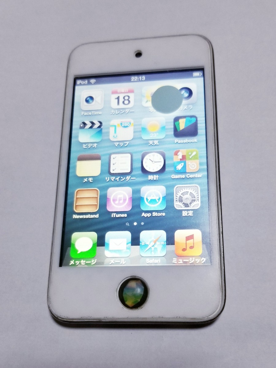 最終値下げ)Apple iPod touch A1367 32GB (白第4世代)訳あり－日本代購