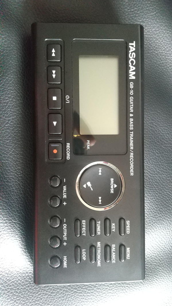 送料込み】TASCAM GB-10 ギター＆ベース トレーナー/レコーダー