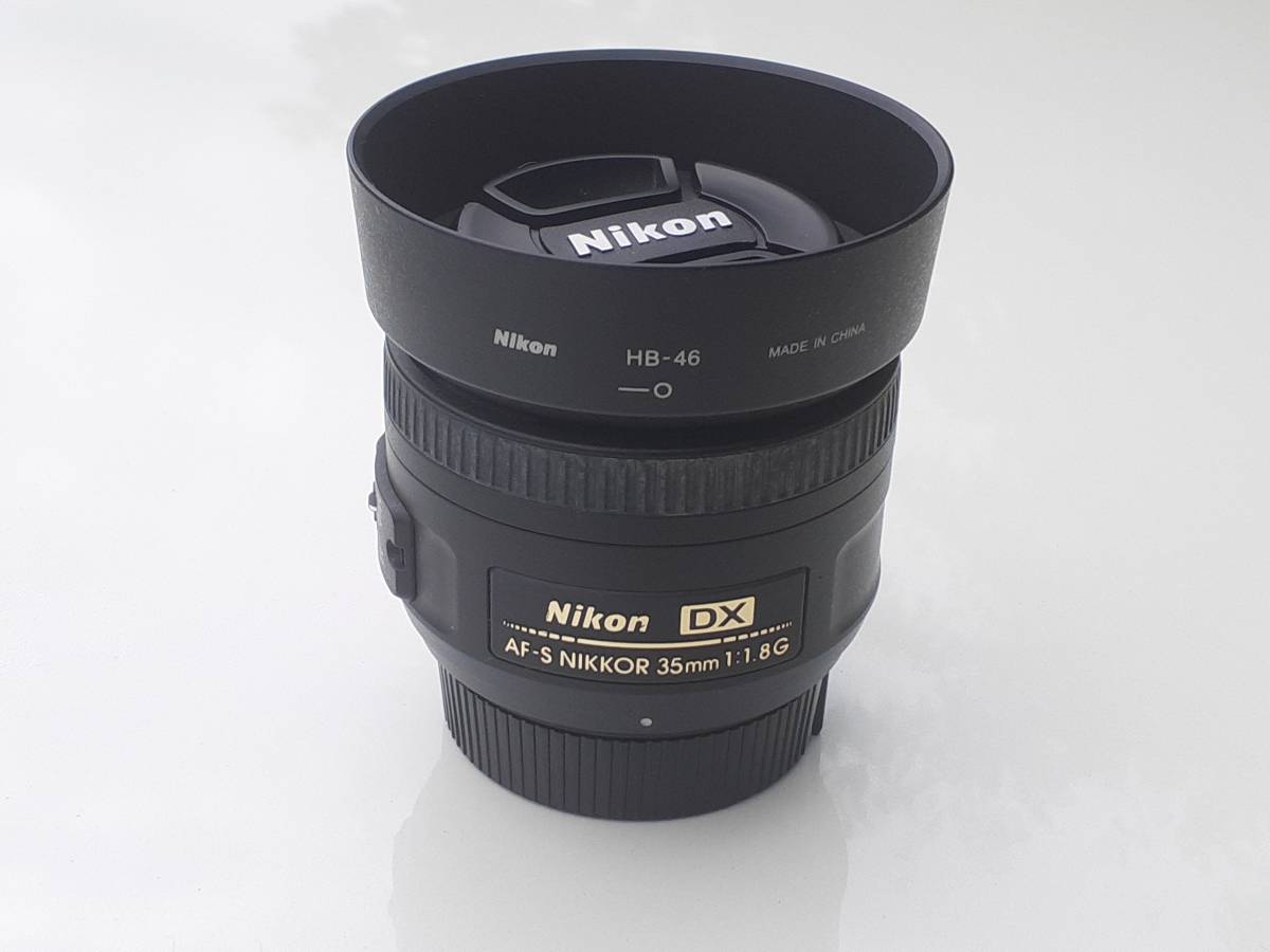 【1円スタート】【完動品】Nikon DX AF-S NIKKOR 35mm 1:1.8 G_画像1