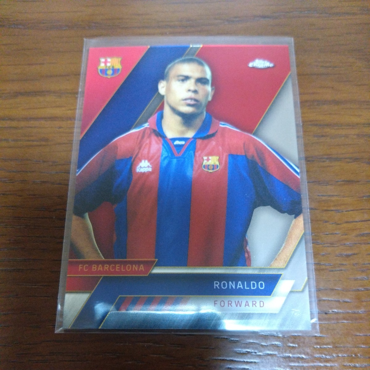 2023 topps chrome FC barcelona soccer RONALD ロナウド ベース