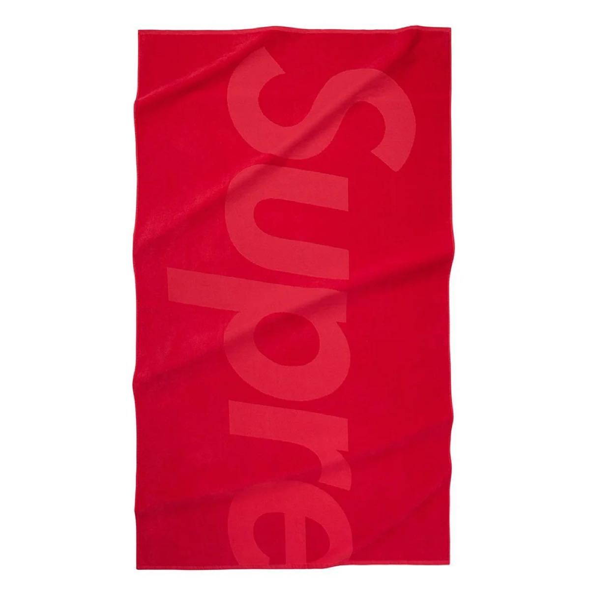 Supreme Tonal Logo Towel Red シュプリーム トーナル ロゴ タオル トーナルロゴ 赤 赤色 レッド