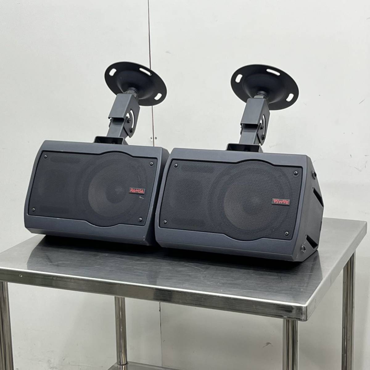 代引き人気 スピーカーシステム Panasonic WS-AT80 ① WS-Q138-B 吊り