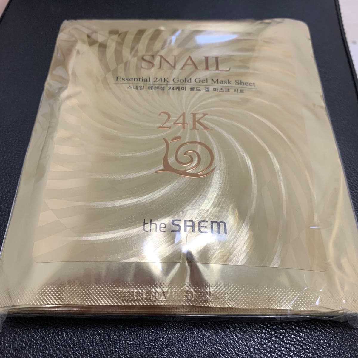 the SAEM ザセム 24k gold gel mask sheet 10枚セット ザセム パック