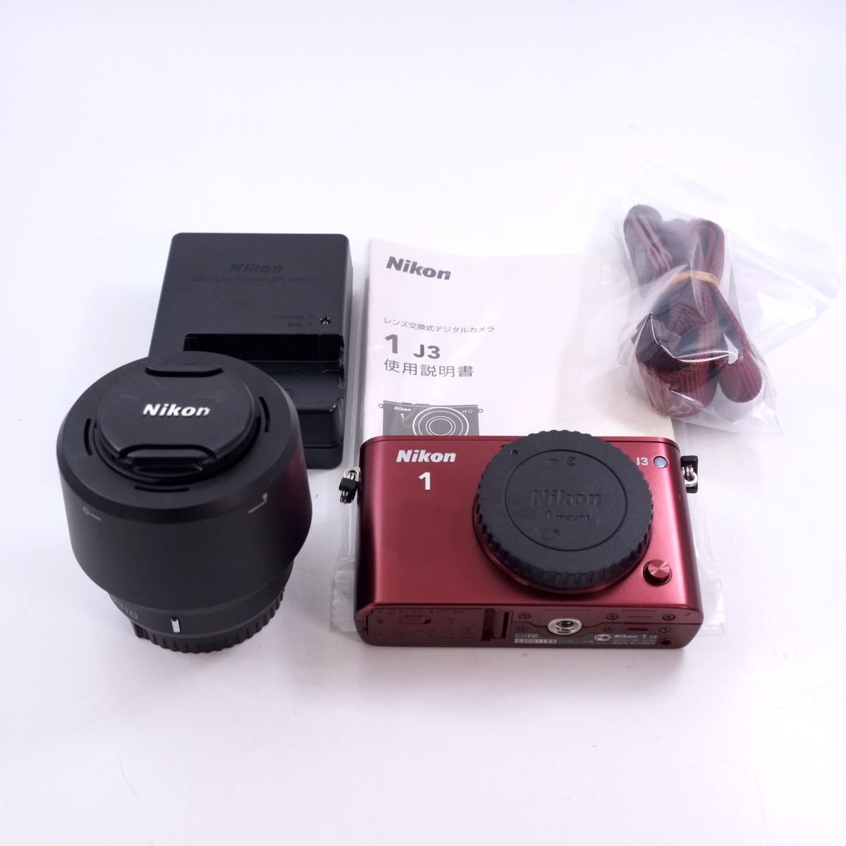 世界の VR + J3 1 ニコン Nikon 30-110mm レンズキット ミラーレス一眼