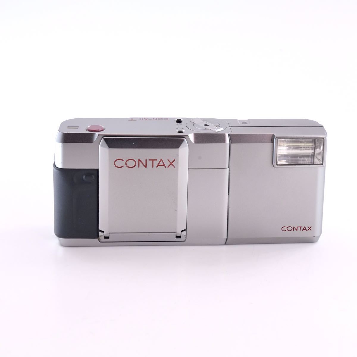 CONTAX コンタックス　初代 T Caiss Zeiss Sonnar 38mm 1:2.8 T* フラッシュ付き