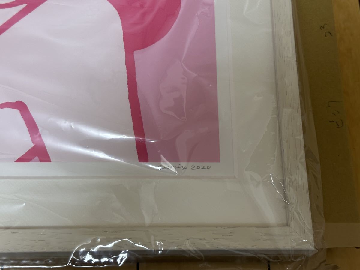 Conix シルクスクリーン ED30 cover girl PINK 絵画 版画 新品未使用