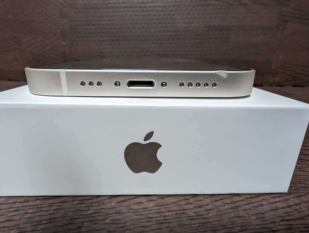 極美品 SIMフリー iPhone12 128GB ホワイト バッテリー最大容量100