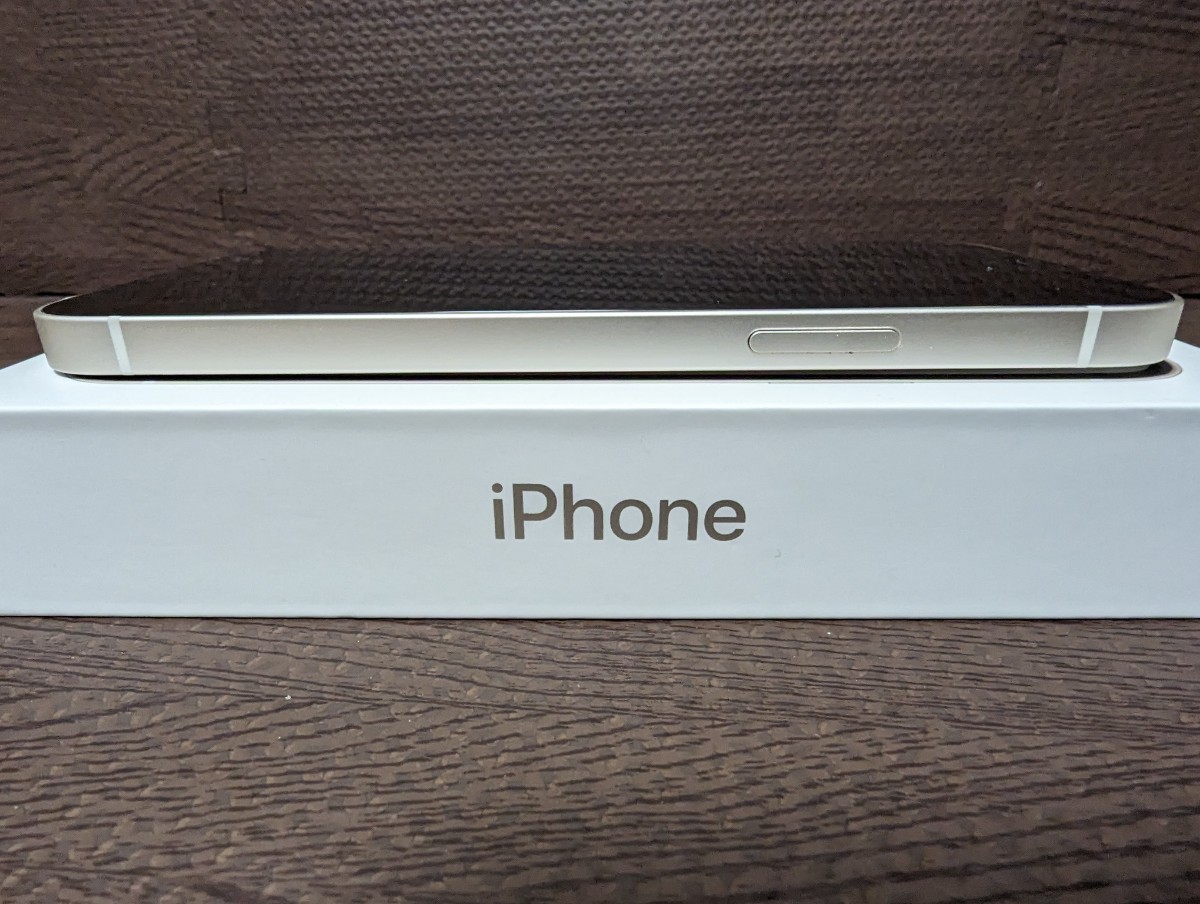 極美品 SIMフリー iPhone12 128GB ホワイト バッテリー最大容量100
