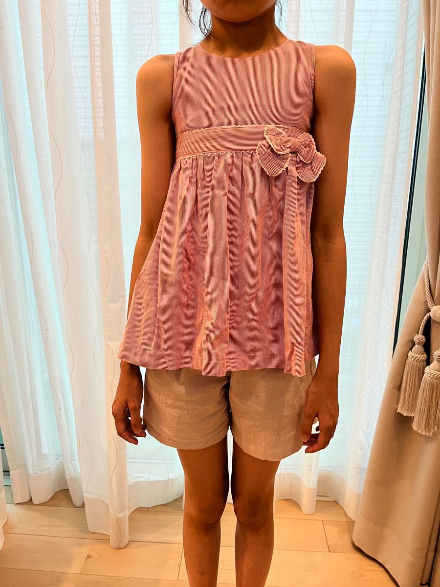 【サマードレス】値下げ&写真増やしました！女の子100cmコットンワンピ
