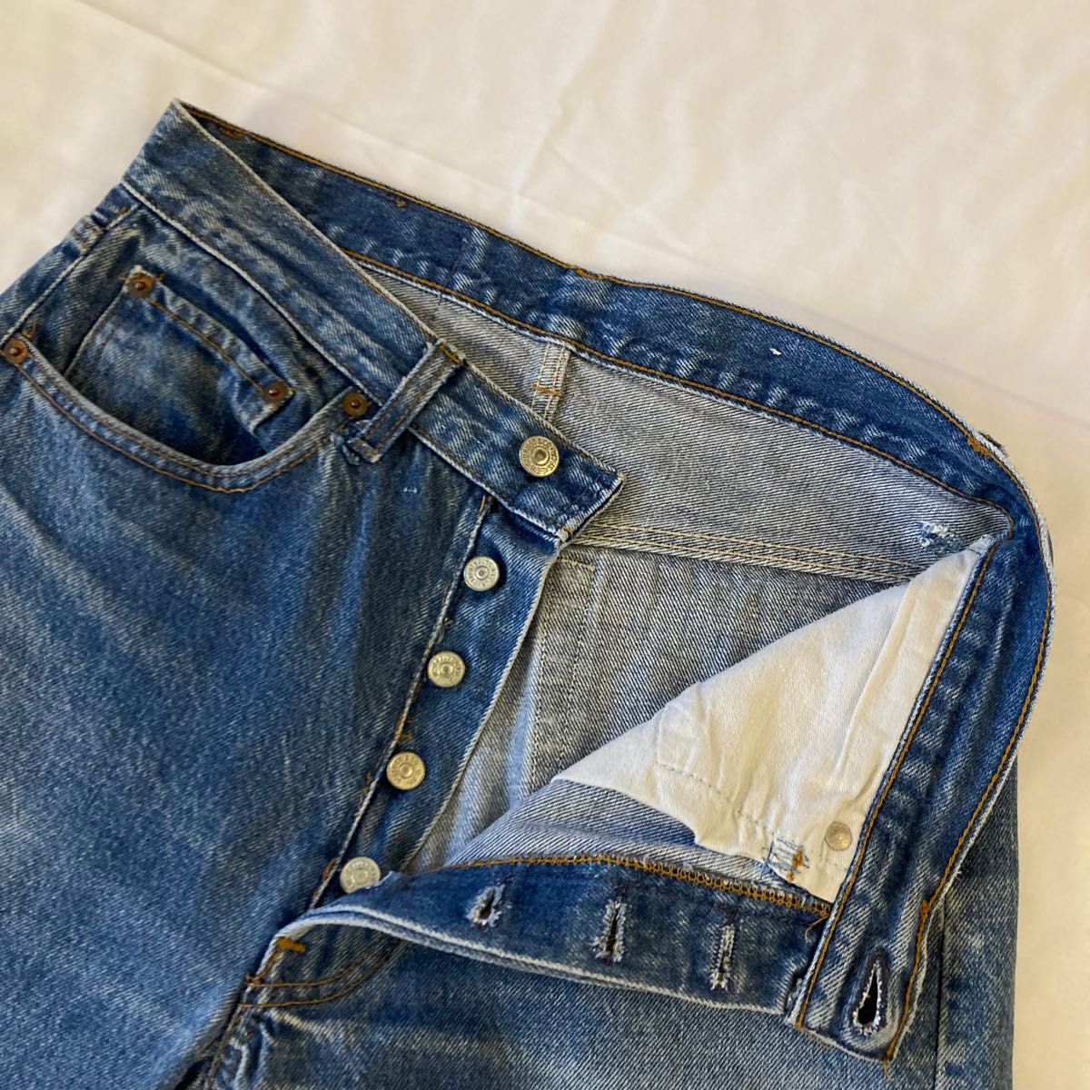 80s アメリカ製 金糸脇割 ヴィンテージ リーバイス501 XX デニム 80s アメリカ製 金糸脇割 ヴィンテージ リーバイス501 XX デニム