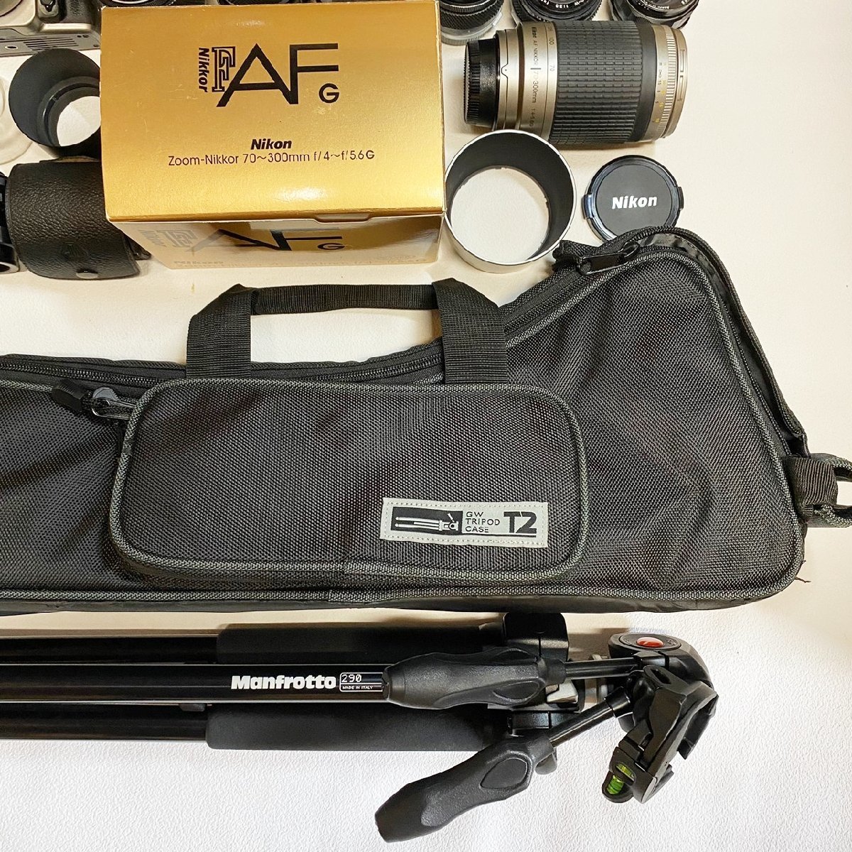 まとめ売り Canon Nikon Olympus Pentax Minolta Manfrotto など 一眼