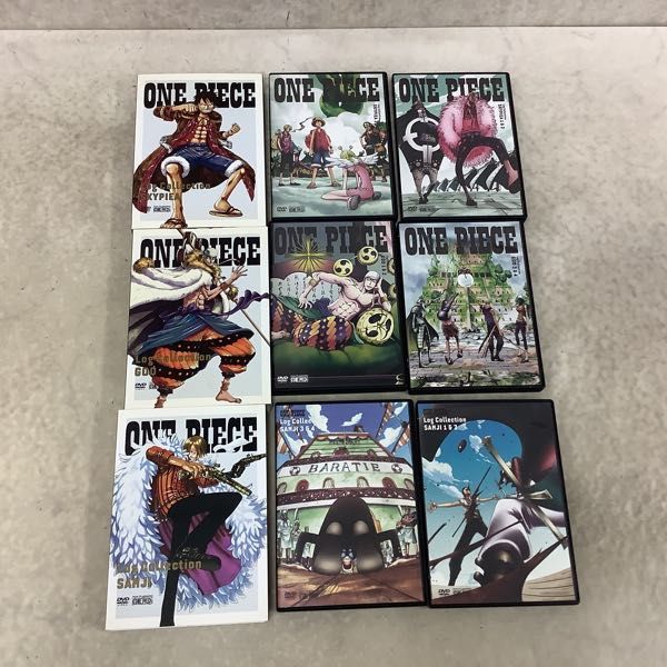 1円〜 DVD ONE PIECE Log Collection ビビ、アラバスタ、ローグタウン、イーストブルー、サンジ他 未開封 ONE PIECE ログコレクション ローグタウン