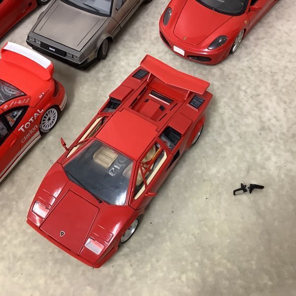 1円〜 訳あり ジャンク ブラーゴ 等 1/18 ランボルギーニ カウンタック 1988 フェラーリ F430 スパイダー 他の画像5