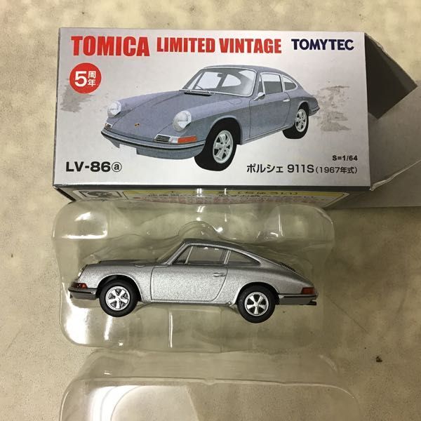 1円〜 トミカ リミテッドヴィンテージ等 VL-86a ポルシェ 911S 1967年式 LV-N141a トヨタ スープラ ペースカー 86年式 他の画像4