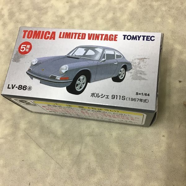 1円〜 トミカ リミテッドヴィンテージ等 VL-86a ポルシェ 911S 1967年式 LV-N141a トヨタ スープラ ペースカー 86年式 他の画像6