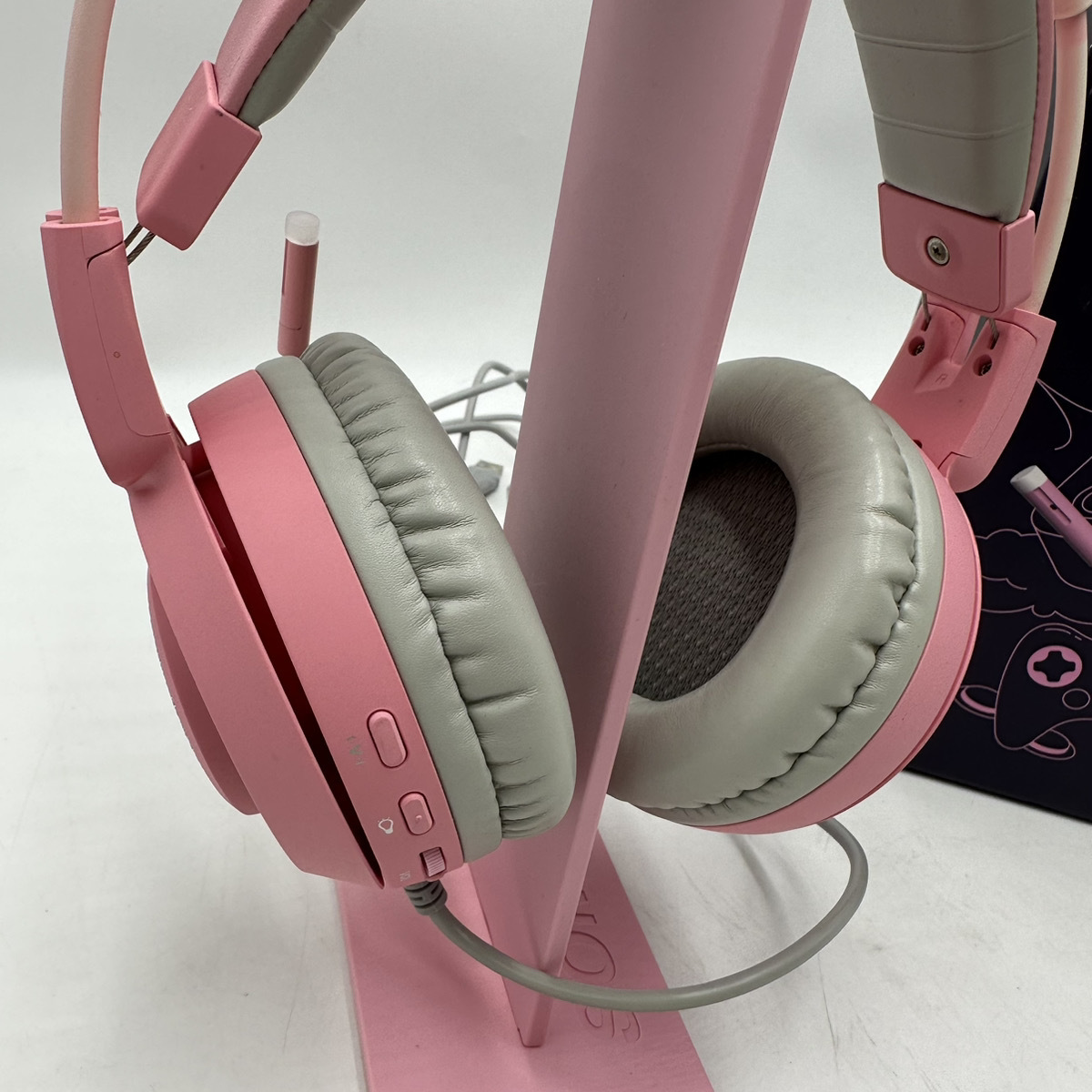 箱付き】猫耳SOMIC G951-PINK ゲーミングヘッドセット ヘッドセット
