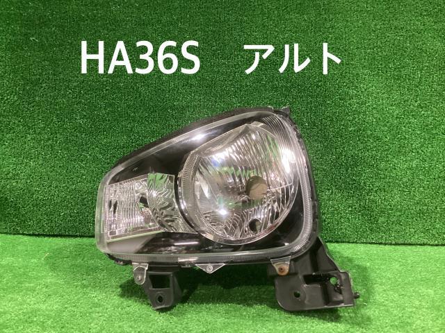 アルト DBA-HA36S 左ヘッドランプASSY スタンダード 26/5~ W2380 35120-74P02_画像1