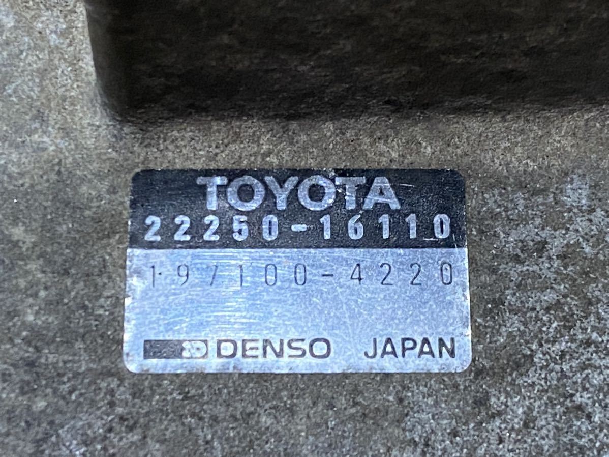 4A-GE エアフロメーター AE101純正 22250-16110 中古 Yahoo!オークション - 4A-GE エアフロメーター AE101純正 22250