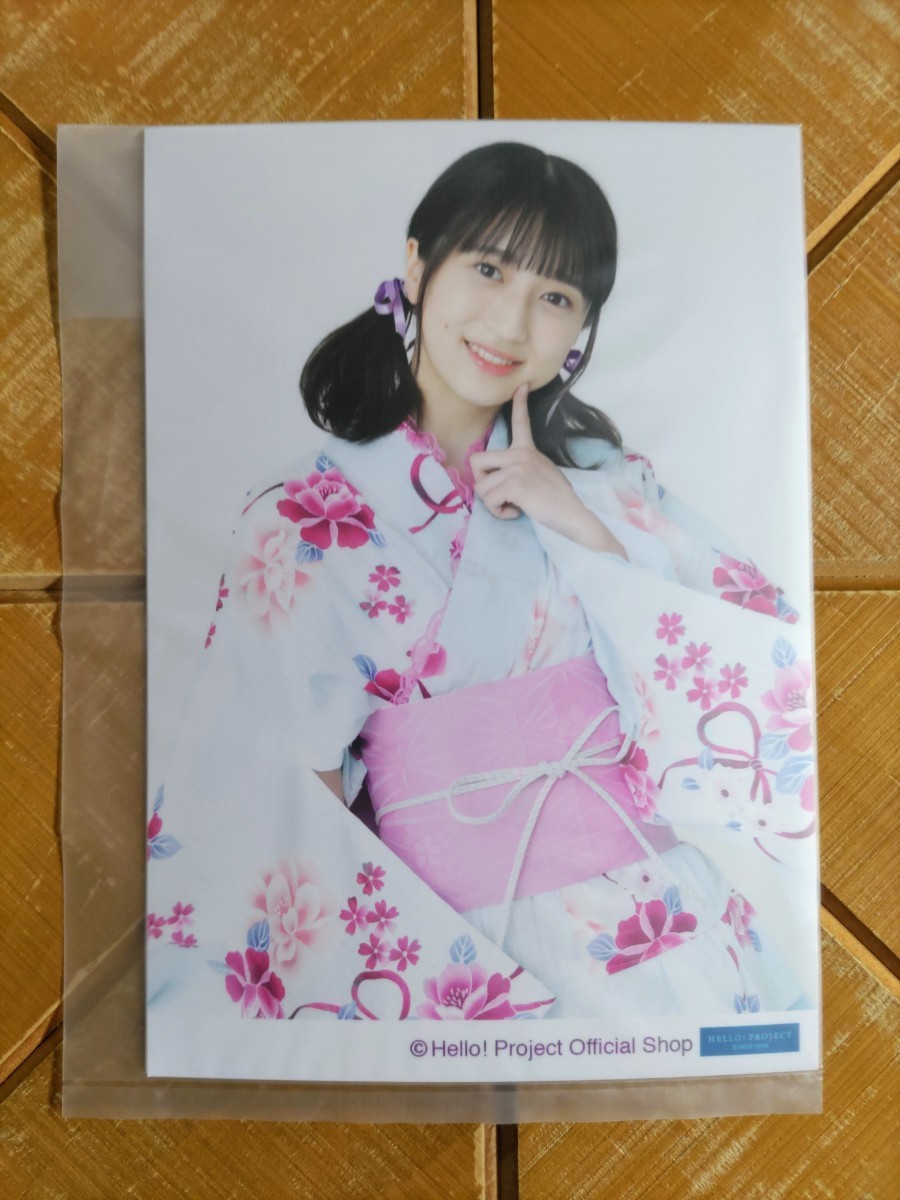  rice field fee sumire (OCHA NORMA)* life photograph *L stamp 2 pieces set *[Shop original 2022 Summer ] part 2* new goods unopened goods *Hello! Project* Halo Pro 