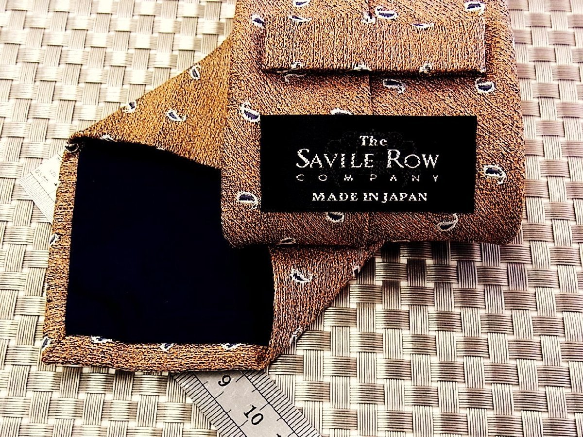 ♪30866C♪良品【刺繍 ペイズリー 柄】サヴィルロウ【SAVILE ROW】ネクタイ_画像2