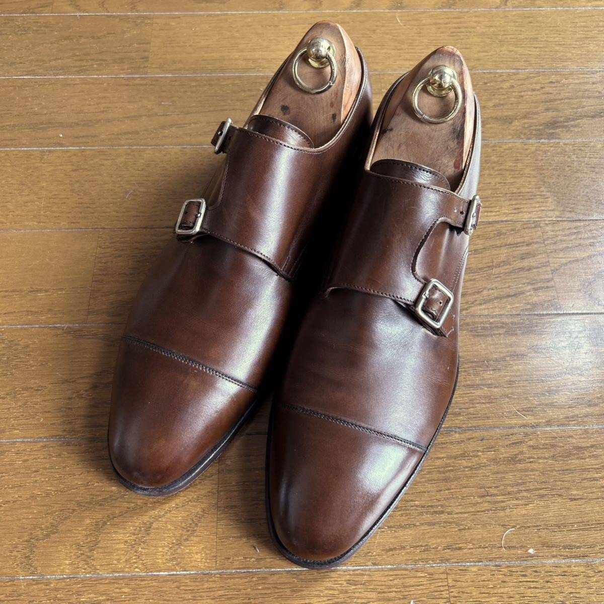 125.CROCKETT&JONES クロケットアンドジョーンズ製 ダブルモンク