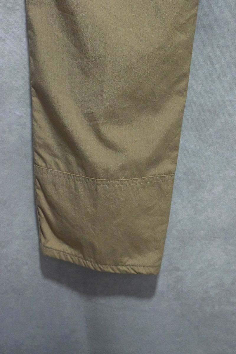 【珍品!!】80s 100% ナイロン ダブルニー パンツ / made in usa / size 34 × 30 / 80年代 アメリカ製 USA製 ゴールデンサイズ_画像7