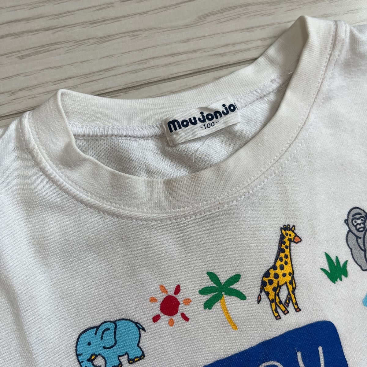 moujonjon 100  半袖Tシャツ　トップス