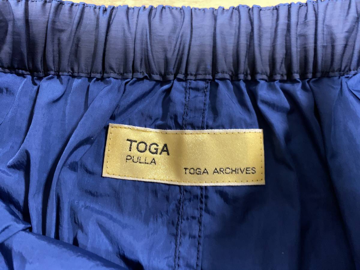 トーガプルラ　TOGA PULLA　メッシュ二重仕立てスカート_画像4