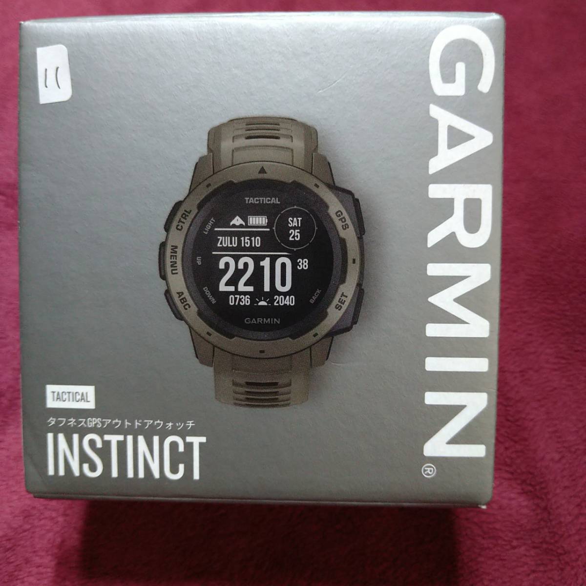 新作モデル GARMIN ガーミン アウトドアウォッチ ＩＮＳＴＩＮＣＴ