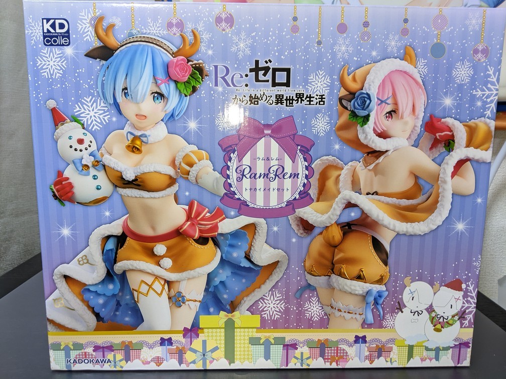 未開封 Re:ゼロから始める異世界生活 ラム&レム トナカイメイドセット