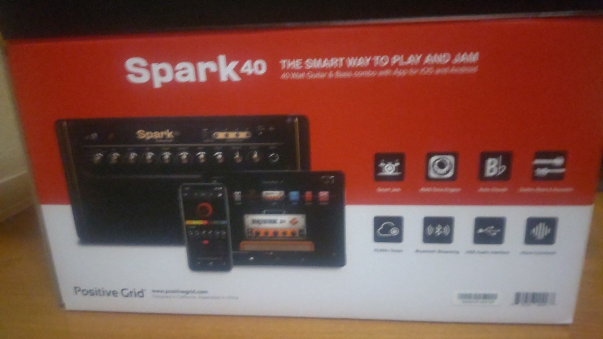 PositiveGrid Spark40 ギターアンプ | normanhubbard.com