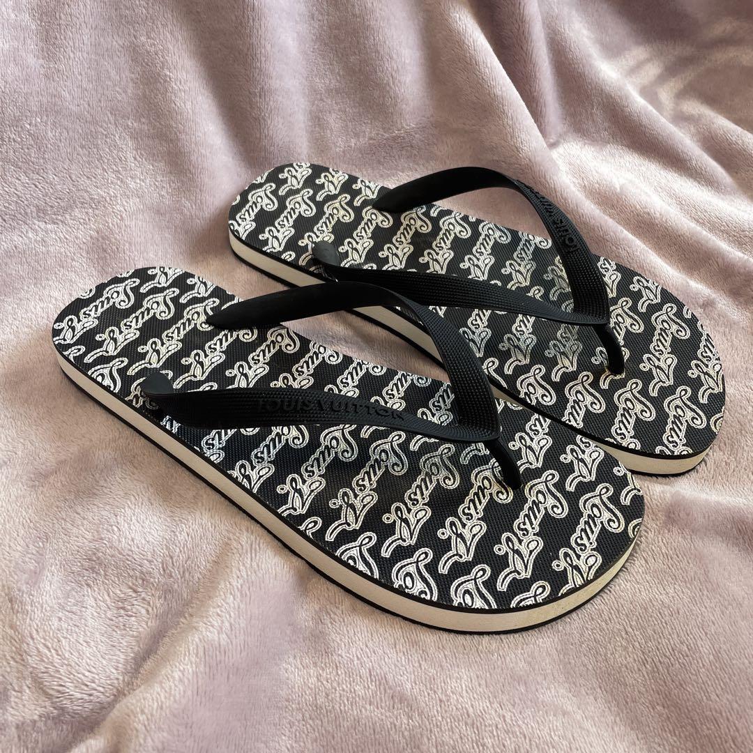 美品 LOUIS VITTON ルイヴィトン モリトールライン ビーチサンダル